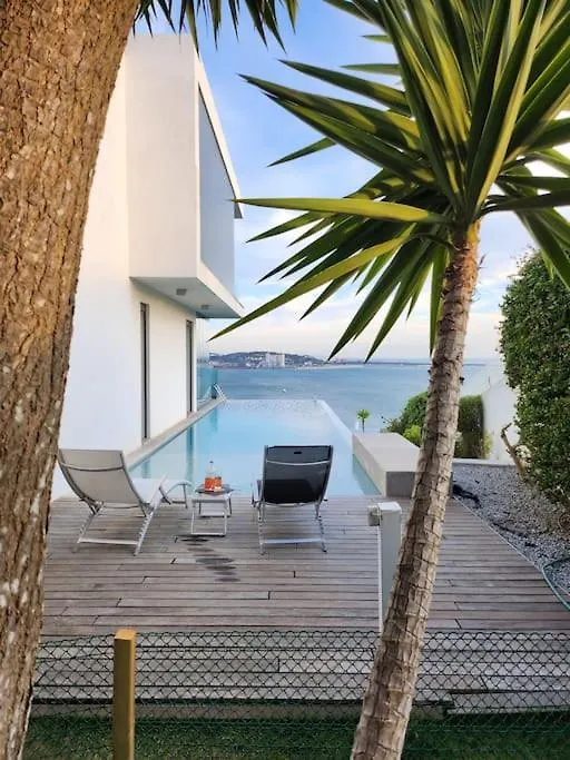 Modern Villa With Sea & River View Pool And Gym. Lisboa