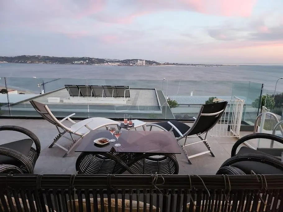 Modern Villa With Sea & River View Pool And Gym. Lisbon Portugal