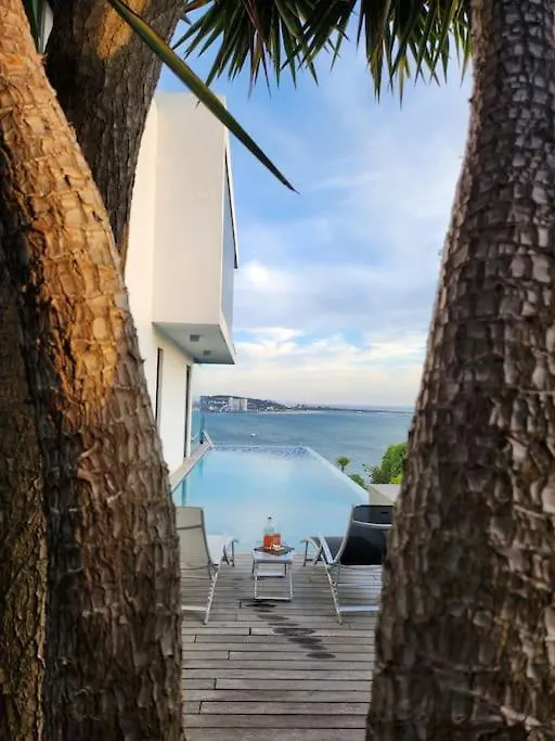 Modern Villa With Sea & River View Pool And Gym. Lisbon Portugal