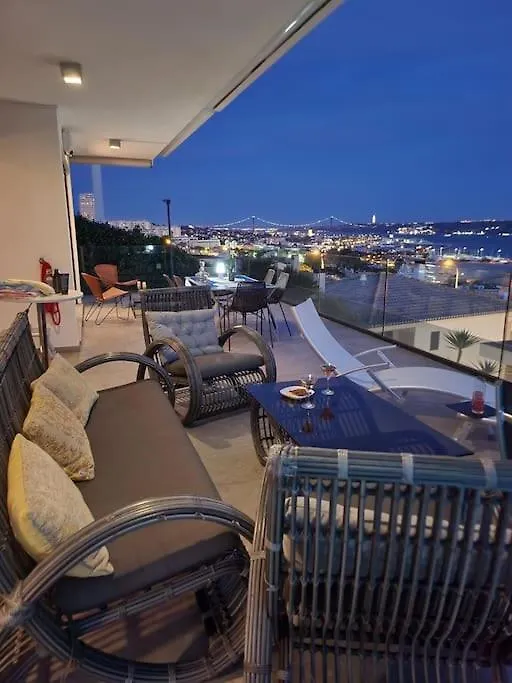 Modern Villa With Sea & River View Pool And Gym. Lisbon 0*,  Portugal